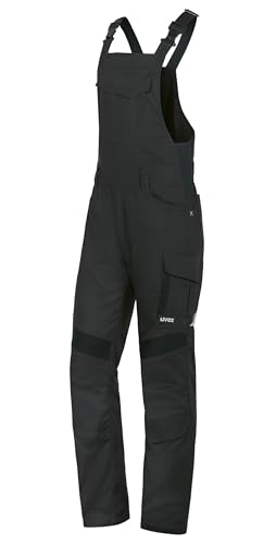Uvex suXXeed Industry Lange Arbeits-Latzhose - Herren-Arbeitshose mit vielen Taschen - Größe 25 von Uvex