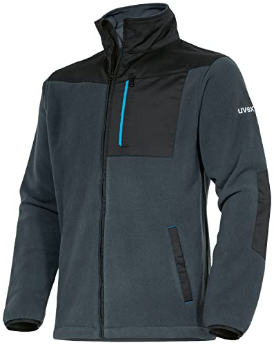 Uvex tune-up Fleecejacke - Herren Arbeitsjacke - Outdoorjacke für Freizeit - Blau - 3XL von Uvex