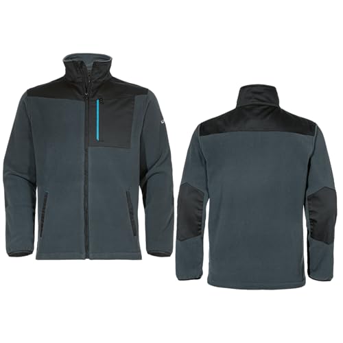 Uvex tune-up Fleecejacke - Herren Arbeitsjacke - Outdoorjacke für Freizeit - Blau - M von Uvex