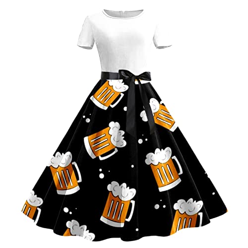 Dirndl Damen Knielang 60 Cm Ohrringe Fuer Frauen Mit Stretch Rot Weiß Kariert Grosse Groesse Trachten Uebergroesse Schmuck Zum Band Für Schnürung Black Schurz Schwarz Midi Dunkelrot Groessen von Uwdiohq