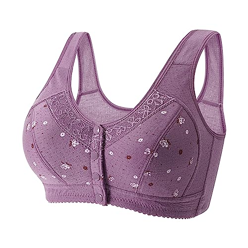 Uwdiohq 2024 Angebote BH Damen Ohne Buegel 4XL Sport Bustier Mädchen BH Damen Mit Bügel 75C Sport BH Damen Starker Halt Große Brüste Bralette Gepolstert Spitze My Orders von Uwdiohq