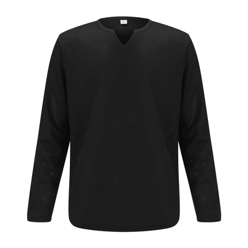 Uwdiohq 2025 Kurzarm Hemden Männer Leinenhemd Herren Schwarz Hemd Slim Fit Langarm T Shirts Lang Outfit Komplett Set Stylisch Meine Bestellungen von Uwdiohq