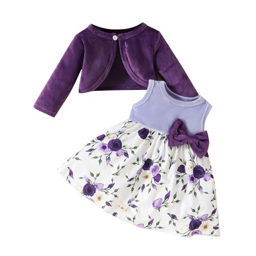 Uwdiohq Damen Sale Angebote Sale Europa und die Vereinigten Staaten Baby Mädchen und Winter Langarm Mantel + Kleid Set 0 3 Mädchen Plüsch Mantel Weste Rock Stirnband Baby Mädchen G Meine Bestellung von Uwdiohq