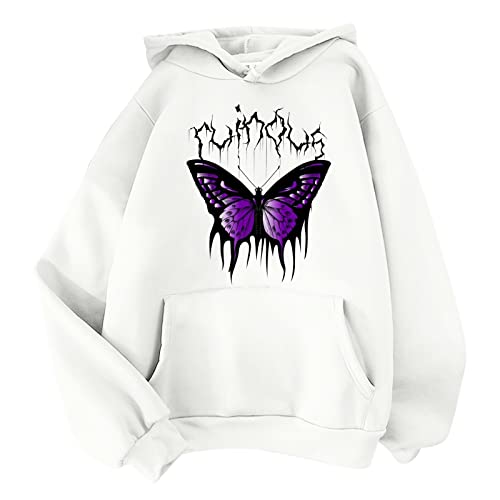 Uwdiohq Outlet Angebote Sale Hoodie Damen Kuschelig Kapuzenpullover Dünn Duenne Jacke Mit Kapuze Modische Hoodies & Sweatshirts Sweatjacke Gefüttert Sonderangebote Schnäppchen von Uwdiohq