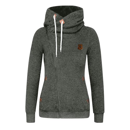 Uwdiohq Outlet Angebote Sale Hoodie Mit Reißverschluss Baumwoll Pullover Damen Weiss Weste Kapuze Sweatshirts Fuer Bomber Sweatjacke Bestellung von Uwdiohq