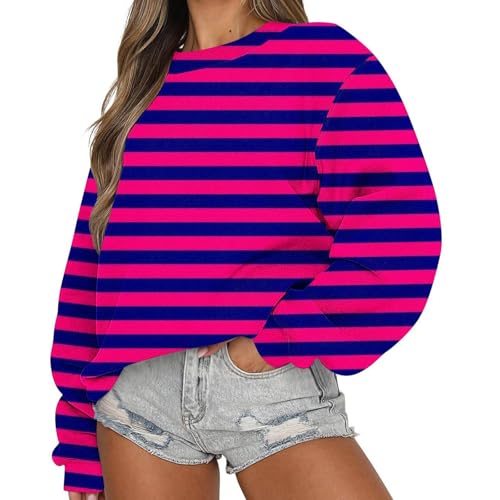 Uwdiohq Outlet Sale Sonderangebote Sweatpulli Damen Ohne Kapuze Sweatshirt Jacken Damen Herbst Pullover Damen Vintage Braunes Langarmshirt Damen Sweatjacke Damen Schwarz M Tages Deal Sonderangebote von Uwdiohq