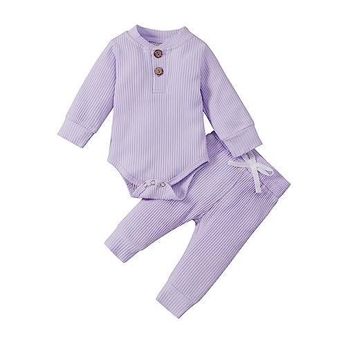 Uwdiohq Sale Angebote Neugeborenen Baby Mädchen Junge Kleidung 3 6 12 18 24 Monate Outfits Langarm Gestrickte Baumwolle Strampler Hosen Infant Winter Sets 1 Mädchen Outfit Sale Angebote Bestellung von Uwdiohq