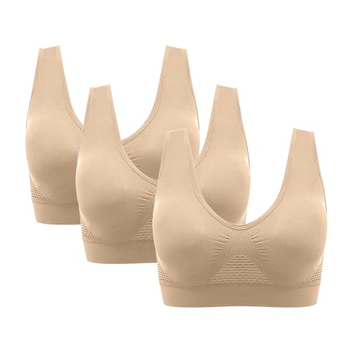 Uwdiohq Single Day 2024 Angebote Sport BH Verstellbar Buegelloser BH Damen 85E Form Unterwäsche Damen BH Gemoldet Und Gefuettert Tshirt BH Weiss Mit Buegel Meine Bestellungen von Uwdiohq