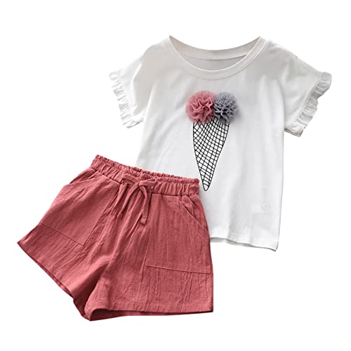Uwdiohq Sonderangebote Outfits-Brief Mädchen Töpfe + Kurze Hosen Kinder Baby-Kleidung Jogginganzug 140 Kinderkleidung Mädchen 92 98 Babybody Mit Spruch Tante BAB Sale Angebote Bestellung von Uwdiohq