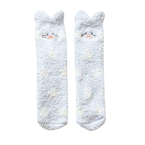 Uwdiohq Sportsocken Damen 39-42 Socken Weiss Herren 35-38 Schwarz Weiß Dicke Cat Rutschfeste Schwarze Stutzen Sneaker Grau Wintersocken Warm Frauen Lustig Kuschelsocken Stoppersocken Grüne Strümpfe von Uwdiohq