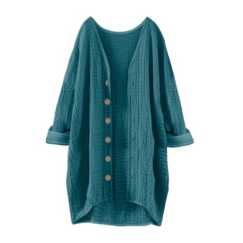 Uwdiohq Weiße Strickjacke Kurzarm Damen Warme Dünn Kleidung Sommer Beerdigung Winterjacke Lang Sommerjacke Leicht Elegant Boho Jeans Jacke Sweatjacke Mit Kapuze Roter Pullover Sweatshirt Gestreift von Uwdiohq