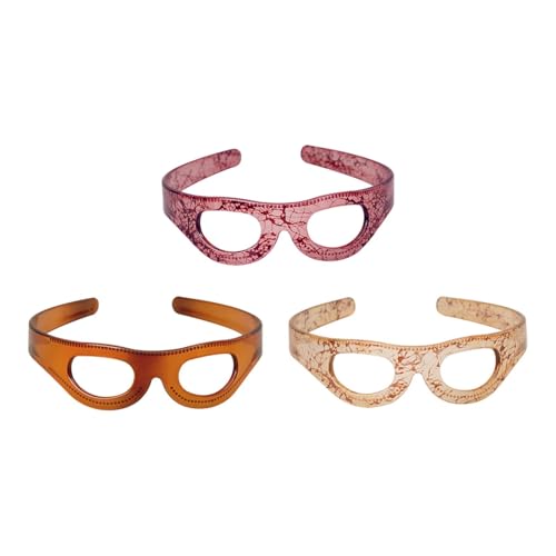 UxicRuya 3x Brillen-Stirnbänder Kopfschmuck Professionelle Haarbänder Haarschmuck für Gesichtswäsche Fotos UxicRuya 3x Brillen-Stirnbänder Kopfschmuck Professionelle Haarbänder Haarschmuck für Gesichtswäsche Fotos von UxicRuya