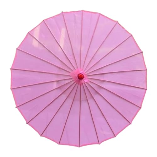 UxicRuya 82 cm Eleganter Multifunktionaler Chinesischer Regenschirm für Dekoration Und Traditionelle Veranstaltungen, Rosa von UxicRuya