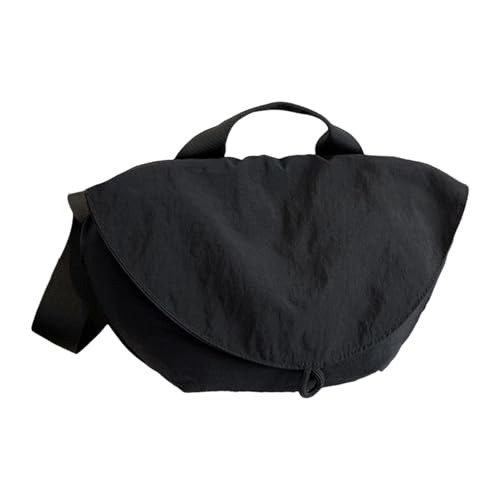 UxicRuya Damen Crossbody Bag Travel Tasche Umhängetasche für den Urlaub Pendeln, Schwarz von UxicRuya