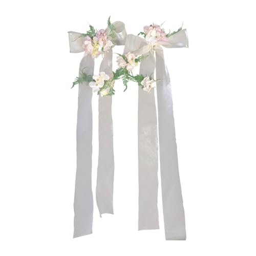 UxicRuya Frisur Frauen Frauen Langfrisur Frisur Kurzfrisur Kopfbedeckung Künstliche Blumen Blumendekor Festival Tag von UxicRuya