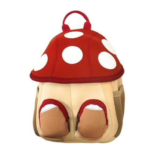 UxicRuya Kinder Rucksack Mode Lustige Entzückende Tasche Tasche, Rot von UxicRuya