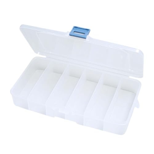 UxicRuya Kleine transparente Aufbewahrungsbox für Haargummis, Organizer-Box für Haar-Tools UxicRuya Kleine transparente Aufbewahrungsbox für Haargummis, Organizer-Box für Haar-Tools von UxicRuya