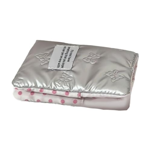 UxicRuya Passhalter Money Geldbeutel Leichtes Multifunktionsbrieftaschenkarten Hülle für Outdoor Dating Women Party Supplies Reisen, Silber von UxicRuya