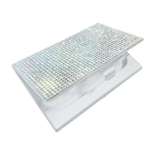 UxicRuya Pocket Visitenkarten -Carrier -Kreditkartenkoffer mit Latch Latch to Traging Card Storage Organizer für Einzelhandelsgeschäfte Männer Frauen, Mehrfarbig von UxicRuya