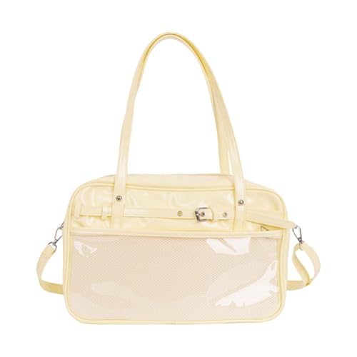 UxicRuya Schultertasche im japanischen Design, vielseitige Handtasche für Frauen, Hellgelb UxicRuya Schultertasche im japanischen Design, vielseitige Handtasche für Frauen, Hellgelb von UxicRuya