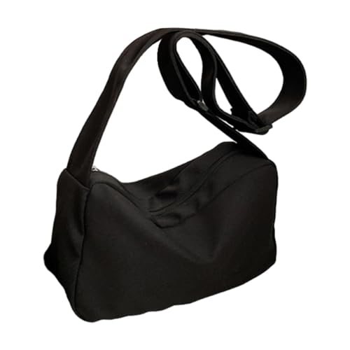 UxicRuya Sport-Umhängetasche, Einkaufstasche, Umhängetasche für Damen, für Pendeln, Training, Schwarz von UxicRuya