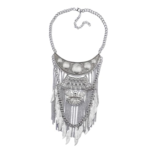 UxicRuya Statement Halskette, Lange Quaste, Anhänger, Schmuck, Boho Halskette, Pulloverkette, Ethnisch, für Frauen Und Mädchen UxicRuya Statement Halskette, Lange Quaste, Anhänger, Schmuck, Boho Halskette, Pulloverkette, Ethnisch, für Frauen Und Mädchen von UxicRuya