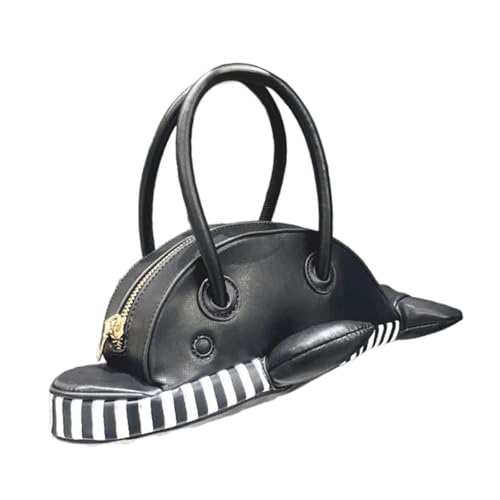 UxicRuya Tiergeformte Handtasche kreative weibliche stilvolle kleine ungezwungene Tasche, Schwarz UxicRuya Tiergeformte Handtasche kreative weibliche stilvolle kleine ungezwungene Tasche, Schwarz von UxicRuya