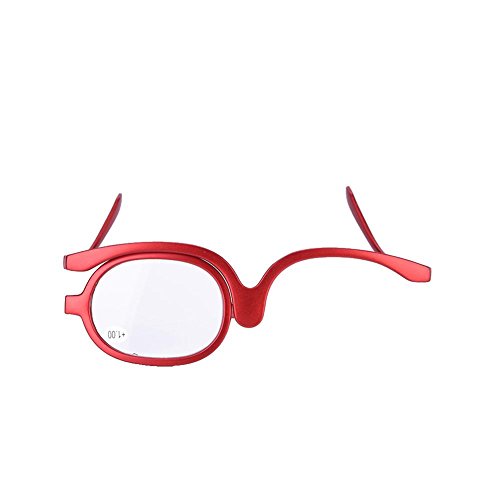 3 Farb-Make-up-Brille Make-up-Brille Einzellinse Rotierende Brille Frauen Make-up Essential Tool Kosmetika von Uxsiya