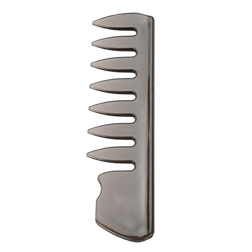 Breite Zähne Kamm Gabel Kamm Entwirren große Zähne Duschkamm für Männer Haarstyling(Wide Teeth Comb) von Uxsiya
