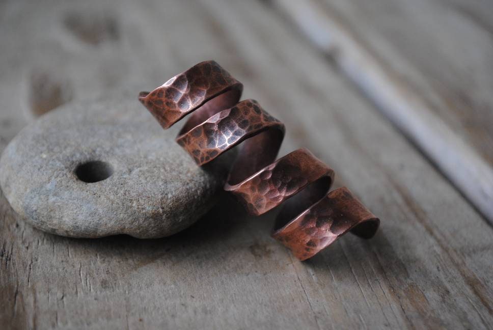 Handgeschmiedete Dreadperle Aus Kupfer Handgeschmiedete Dreadperle Aus Kupfer von UyasgaDesigns
