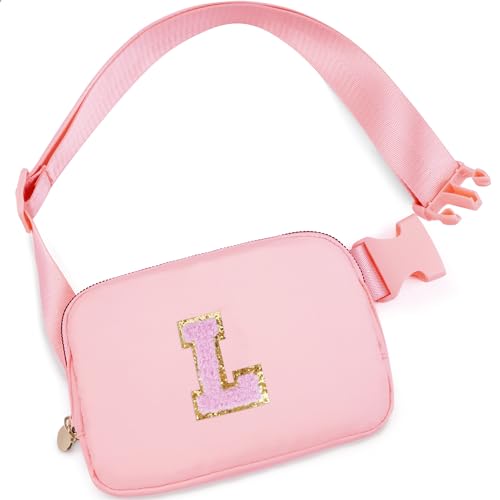 Gürteltasche, Umhängetasche, Hüfttasche, personalisierte Reisetasche, Geschenk für Mädchen und Frauen, Pink, Größe L: von Uygafly