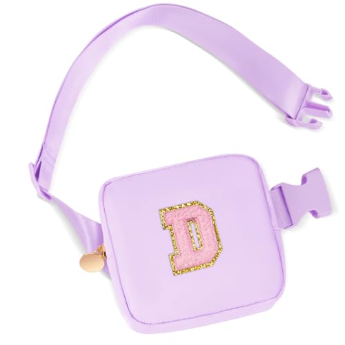 Uygafly Mini-Gürteltasche für kleine Mädchen, Geschenke für Mädchen, Lavendel, 6.1 x 6.1 x 1.38 inches, D von Uygafly