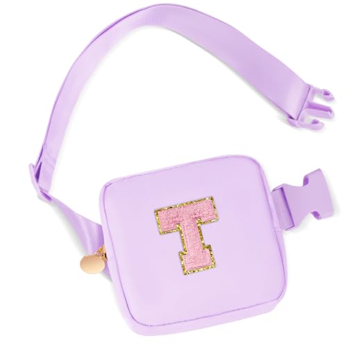Uygafly Mini-Gürteltasche für kleine Mädchen, Geschenke für Mädchen, Lavendel, 6.1 x 6.1 x 1.38 inches, T von Uygafly