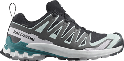 SALOMON Damen Trailrunningschuhe SHOES XA PRO 3D V9 GTX W Black/Bleaaq/Ha Black/Bleached Aqua/Harbor Blue - Gr. - 40 ⅔ von Salomon