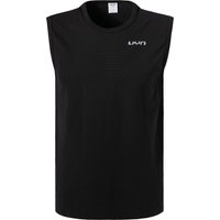 UYN Herren Funktionsshirt schwarz Mikrofaser unifarben Comfort Fit von Uyn