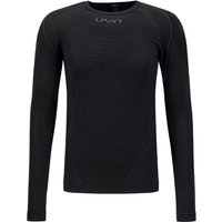 UYN Herren Funktionsshirt Schwarz Mikrofaser unifarben von Uyn