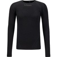 UYN Herren Funktionsshirt Schwarz Mikrofaser unifarben von Uyn