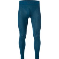 UYN Herren Lange Unterhose blau Mikrofaser unifarben von Uyn