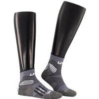 UYN Herren Laufsocken grau Mikrofaser von Uyn