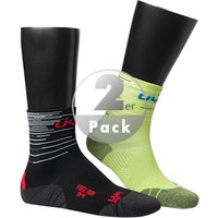 UYN Herren Laufsocken grün Mikrofaser unifarben von Uyn