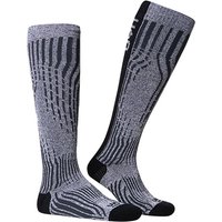 UYN Herren Skisocken grau Mikrofaser gemustert von Uyn
