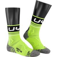 UYN Herren Socken grün Mikrofaser unifarben von Uyn