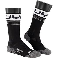 UYN Herren Socken schwarz Mikrofaser unifarben von Uyn