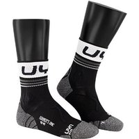 UYN Herren Socken schwarz Mikrofaser unifarben von Uyn