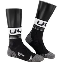 UYN Herren Socken schwarz Mikrofaser unifarben von Uyn