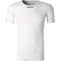 UYN Herren T-Shirt weiß Mikrofaser unifarben von Uyn