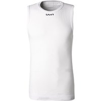 UYN Herren Tanktop Weiß Mikrofaser unifarben von Uyn