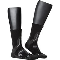 UYN Herren Trekkingsocken Grau/Schwarz Merinowolle unifarben von Uyn