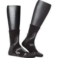 UYN Herren Trekkingsocken Grau/Schwarz Merinowolle unifarben von Uyn