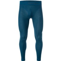 UYN Herren Lange Unterhose blau Mikrofaser unifarben von Uyn